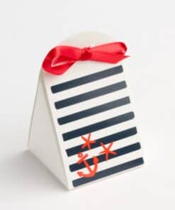 contenant dragées marinière pochette-iris