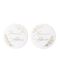 Badge parrain marraine adoré