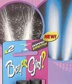 Alternative view of Fontaines Scintillantes Gender Reveal - Garçon - Lot de 2