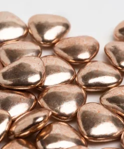 Dragées coeur cuivré