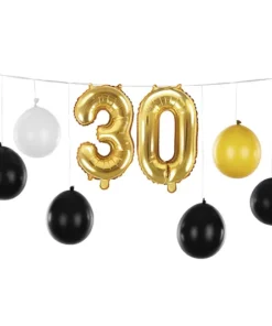 Guirlande ballons 30 ans
