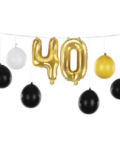 Guirlande ballons 40 ans
