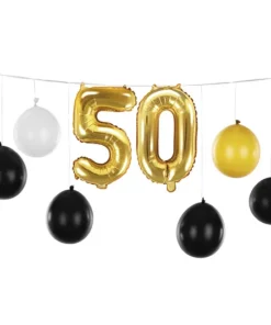 Guirlande ballons 50 ans