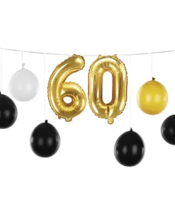 Guirlande ballons 60 ans