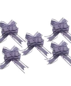 Noeud voiture mariage à tirer lilas