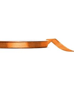 Ruban satin terracotta
