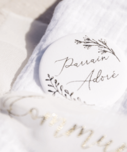 Badge parrain adoré