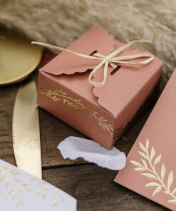 Alternative view of Contenant à Dragées Jolis Brins - Terracotta - Lot de 10