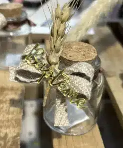 déco bapteme en plexi Or