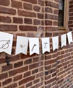 guirlande bapteme fanions