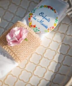 rouleau toile de jute 5 cm