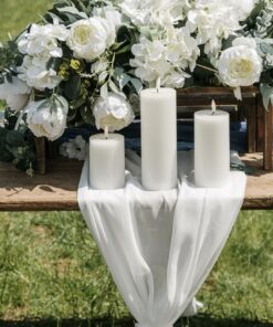 Alternative view of Bougie LED - Blanc - 10 x 7 cm