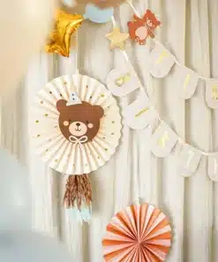 guirlande anniversaire ourson