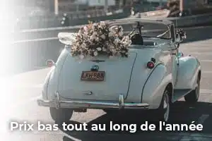 decoration voiture mariage pas cher
