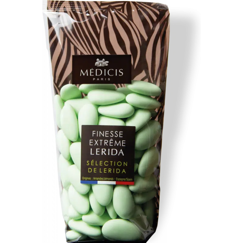 Dragées amnde Lérida vert Medicis
