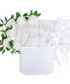 Kit deco voiture mariage