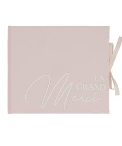 Livre d'or rose Poudré