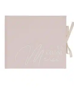 Livre d'or rose Poudré