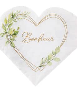 Serviette Mariage