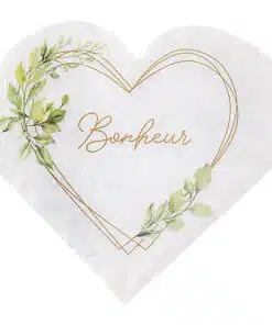 Serviette Mariage