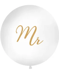 ballon geant mariage mr or