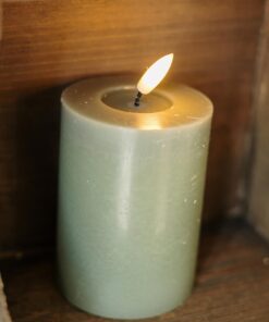 bougie led cire 10 cm