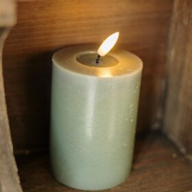 bougie led cire 10 cm