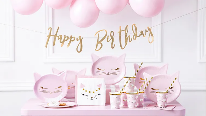 deco anniversaire chat