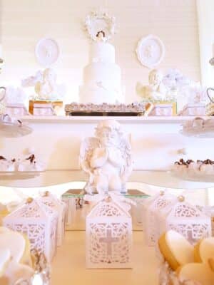 decoration bapteme ange