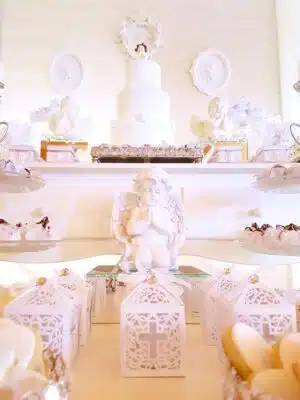 decoration bapteme ange