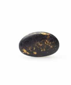 dragées noir marbré or