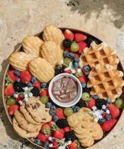 plateau rond alimentaire apéro