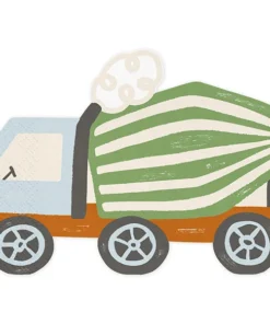 serviette forme camion