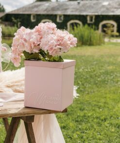 Urne bi-color Rose poudré