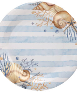 Assiette coquillage deco mer (2)