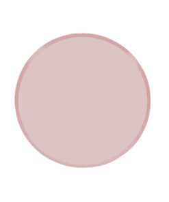 assiette bi color rose