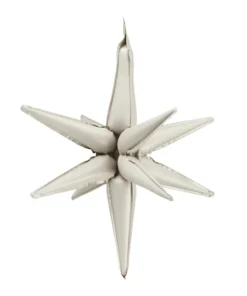 ballon 3D etoile doré 105 cm