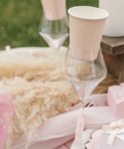 gobelet bi color rose