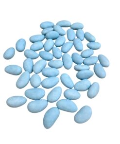 Dragées amandes castille bleu