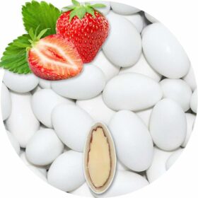 Dragées Amande - Fraise - 500g