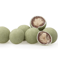 Dragees boule croustillante vert eucalyptus