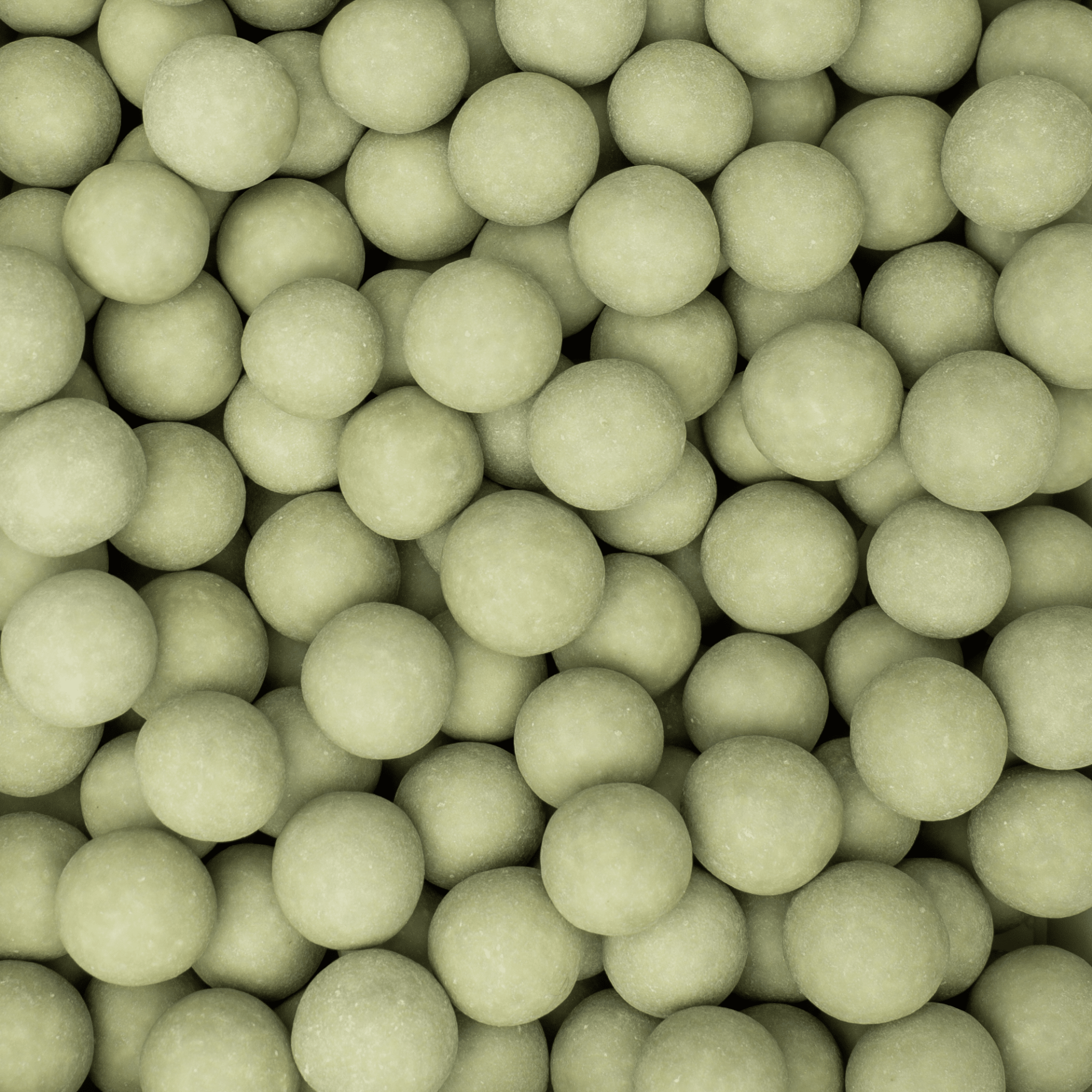 Dragees boule croustillante vert eucalyptus