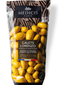 Dragées galet lorenzo jaune