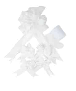 Kit décoration de Voiture Blanc