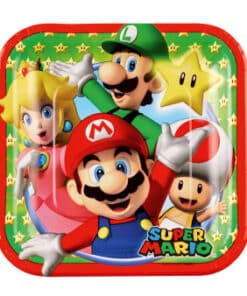 Assiettes Super Mario 18 cm