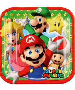 Assiettes Super Mario 18 cm