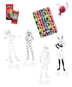 Coffret de cadeaux Miraculous - 24 pièces