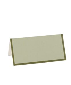 Marque place Bi-Color Vert