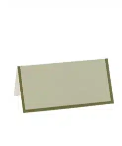 Marque place Bi-Color Vert