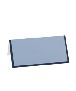 Marque place Bi-Color Bleu